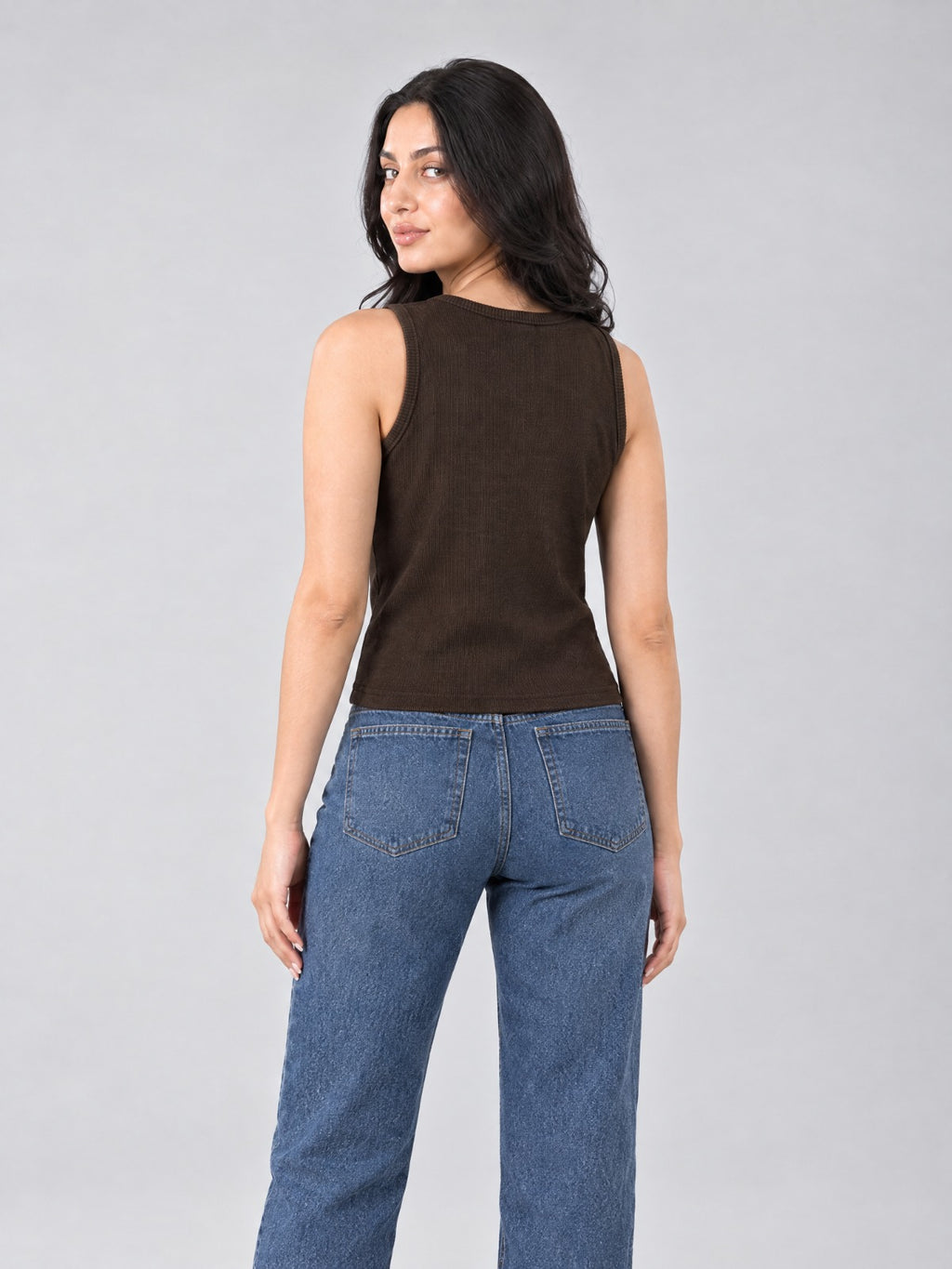KMT — Sleeveless Basic Top