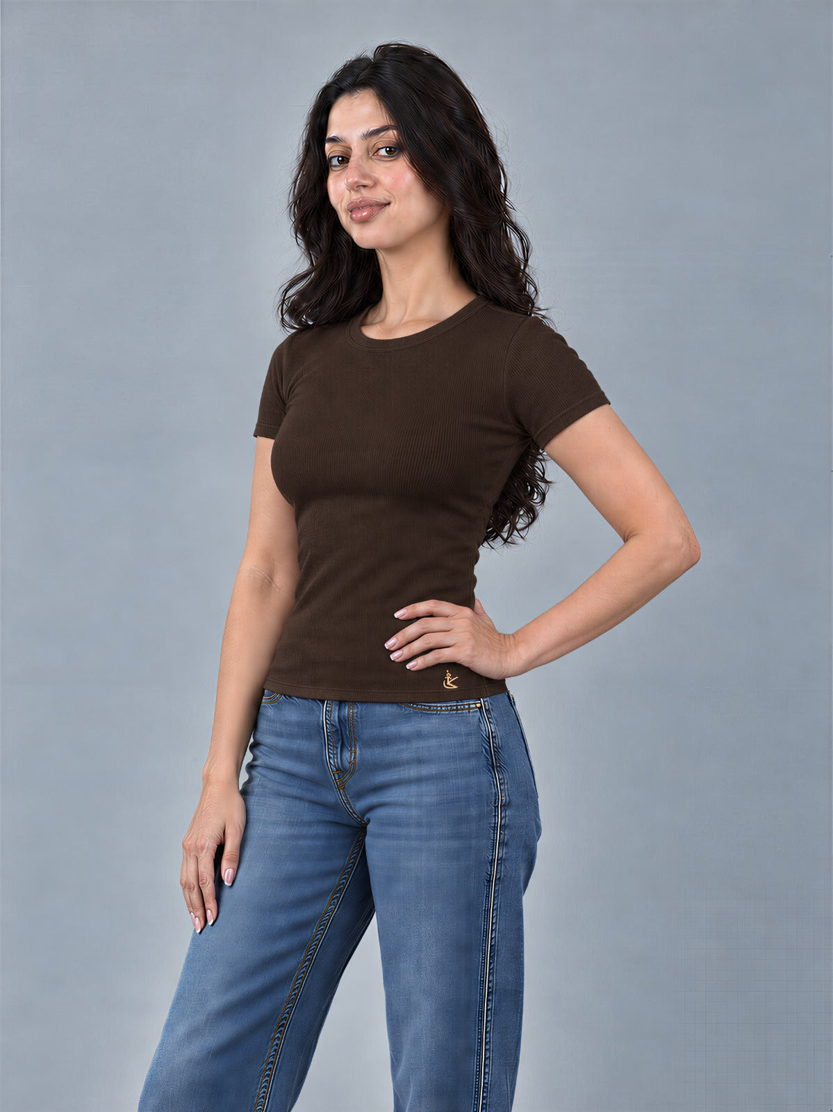 KMT — Short Sleeve Basic Top